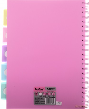 Kołobrulion A4 Coolpack Pastel róż