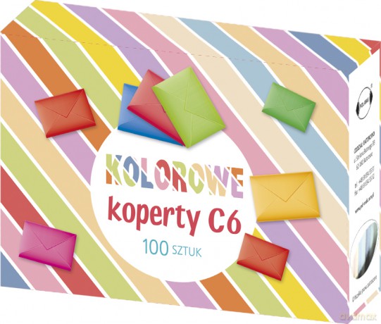 Koperty Pol Mak C6 kolorowe kb6 ogko 468