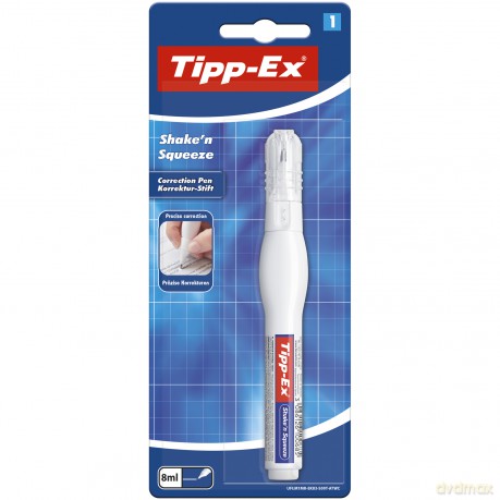 Korektor TIPP-EX Shake n Squeeze 8ml Blister 1szt