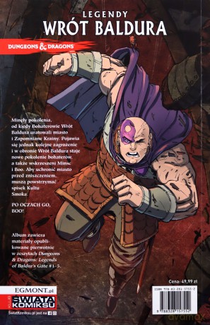 Legendy Wrót Baldura. Dungeons & Dragons - Jim Zub, Max Dunbar [KOMIKS]