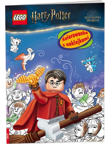 LEGO Harry Potter Kolorowanka z naklejkami [KSIĄŻKA]