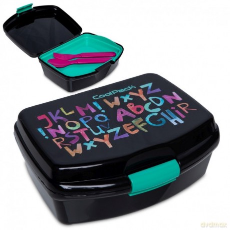 Lunch box Coolpack alphabet