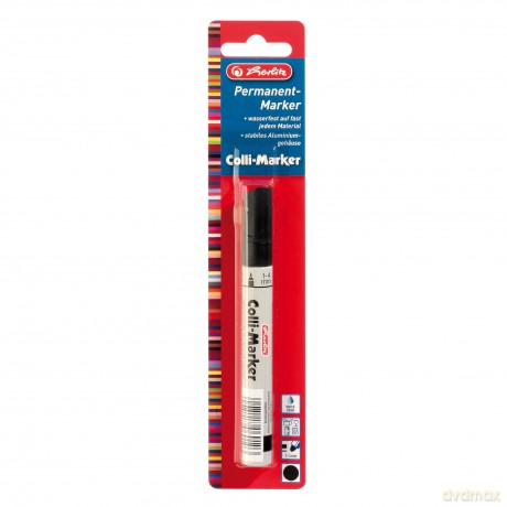 Marker wodoodporny Herlitz czarny