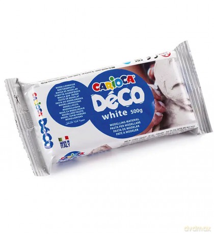 Masa modelarska samoutwardzalna biała Carioca 500 g (30996/31)