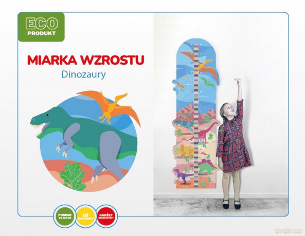 Miarka wzrostu Dinozaury