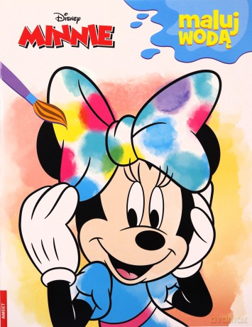 Minnie Maluj wodą MW-9118 [KSIĄŻKA]