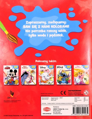 Minnie Maluj wodą MW-9118 [KSIĄŻKA]