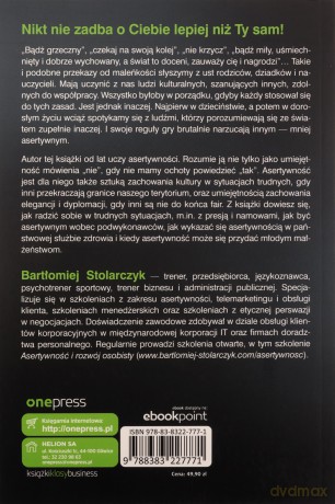 Naucz ich, jak mają Cię traktować! Praktyczny podręcznik asertywności - Bartłomiej Stolarczyk [KSIĄŻKA]
