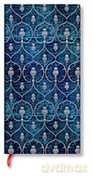 Notatnik Blue Velvet Slim linia