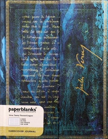 Notatnik Verne Twenty Thousand Leagues Ultra linia