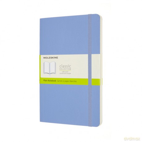 Notes MOLESKINE Classic L (13x21 cm) gładki niebieski
