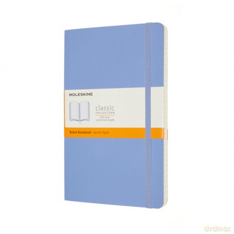 Notes MOLESKINE Classic L (13x21 cm) linie niebieski