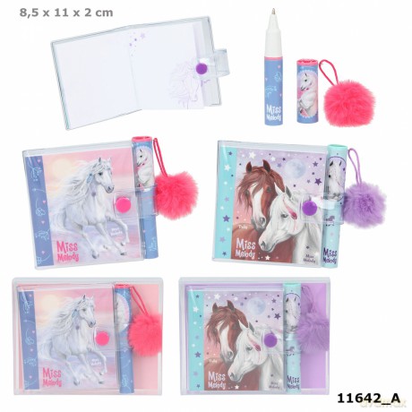 Notes z długopisem Miss Melody 11642A