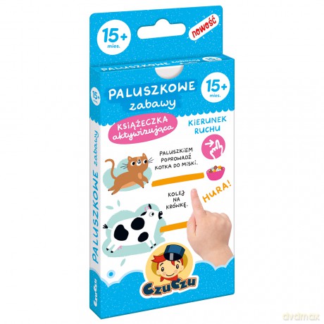 Paluszkowe zabawy dla dzieci 15 mies.+ CzuCzu [KSIĄŻKA]