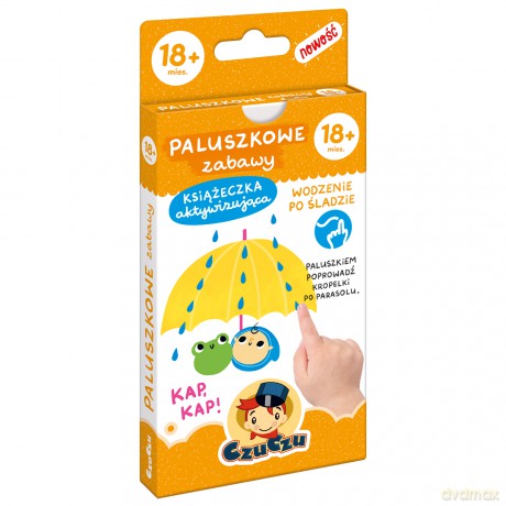 Paluszkowe zabawy dla dzieci 18m+ CzuCzu [KSIĄŻKA]