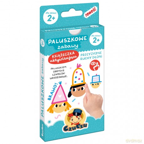 Paluszkowe zabawy dla dzieci 2 lata CzuCzu [KSIĄŻKA]