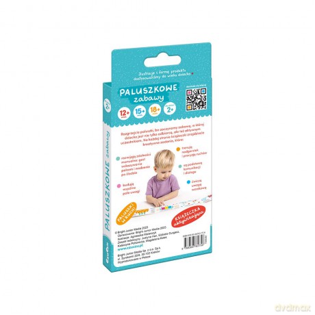 Paluszkowe zabawy dla dzieci 2 lata CzuCzu [KSIĄŻKA]