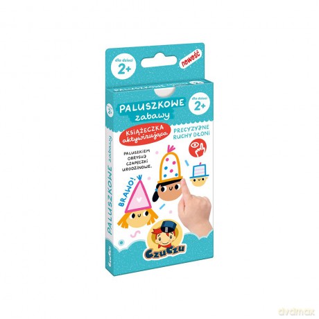 Paluszkowe zabawy dla dzieci 2 lata CzuCzu [KSIĄŻKA]