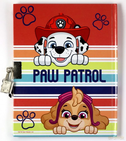 Pamiętnik na kłódkę Paw Patrol PW19777