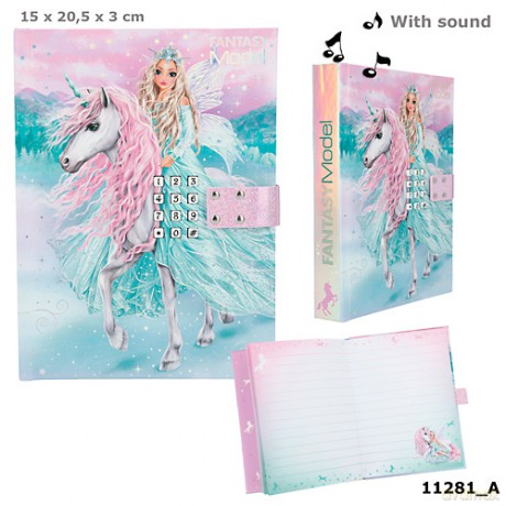 Pamiętnik na kod grający Fantasy Model Ice Friends 11281A