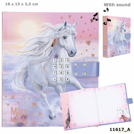Pamiętnik na kod grający Miss Melody 11617A