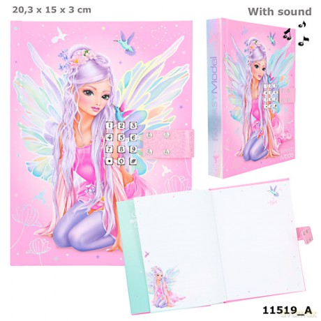Pamiętnik na kod z dźwiękiem Fantasy Model 11519A