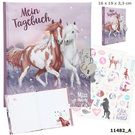 Pamiętnik z kłódką Miss Melody 11482A