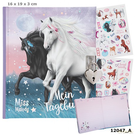Pamiętnik z kłódką Miss Melody 12047A
