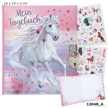 Pamiętnik z kłódką Miss Melody 12048A