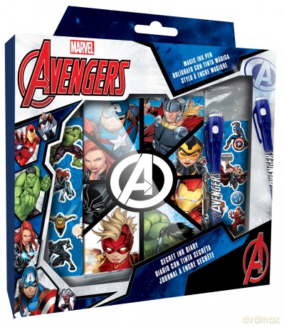 Pamiętnik z magicznym długopisem Avengers MV15906