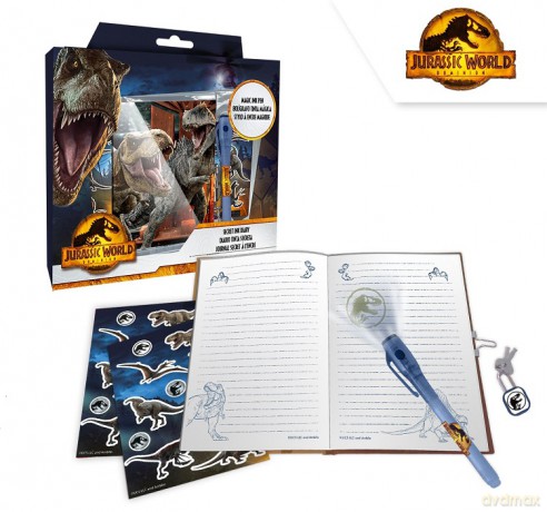 Pamiętnik z magicznym długopisem Jurassic World JP00005