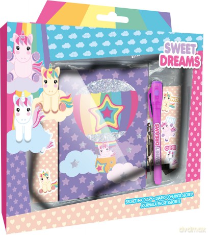 Pamiętnik z magicznym długopisem Sweet Dreams Jednorożec KL11313