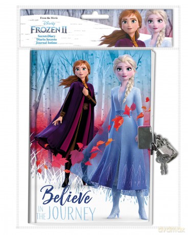 Pamiętnik zamykany na kłódkę Frozen WD20948DT