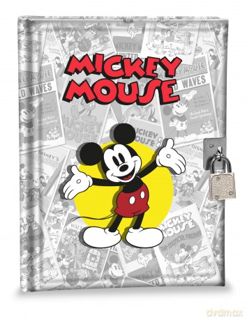 Pamiętnik zamykany na kłódkę Mickey WD20183