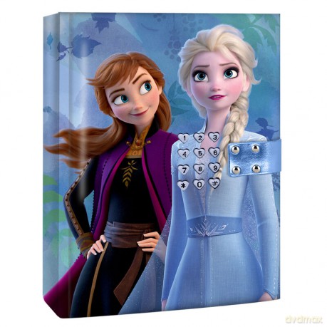 Pamiętnik zamykany na kod Frozen WD21983