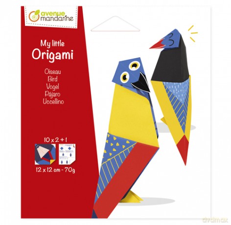 Papier origami 12x12 cm Ptak 20 arkuszy