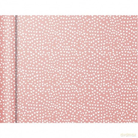 Papier pakowy mini rolki 5x0,35m Serca