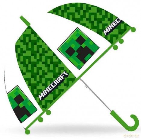 Parasolka Minecraft przezroczysta 19cali MC00007