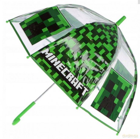 Parasolka Minecraft przezroczysta 19cali MC00007