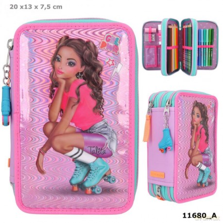 Piórnik 3 komorowy z wyposażeniem TopModel Tiny Dancer 11680A