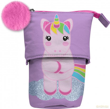Piórnik z pomponem Sweet Dreams Jednorożec KL11241