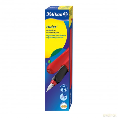 Pióro wieczne Pelikan Twist fiery red