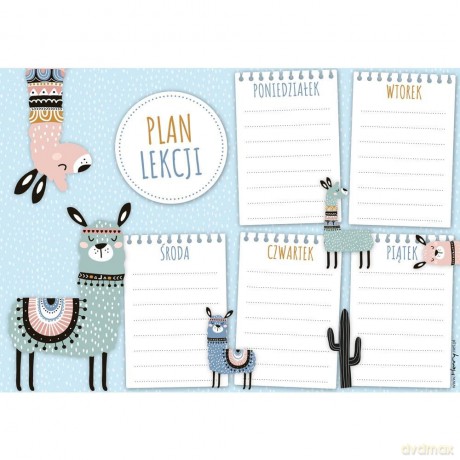 Plan lekcji A5 Lamy