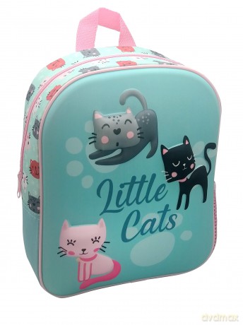 Plecak przedszkolny 3D Little Cats KL10831