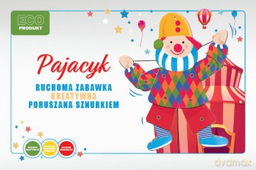Ruchoma Zabawka Pajac