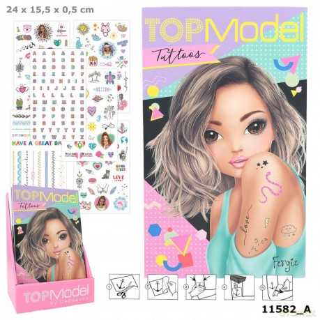 Tatuaże TOP Model w bloczku 11582A