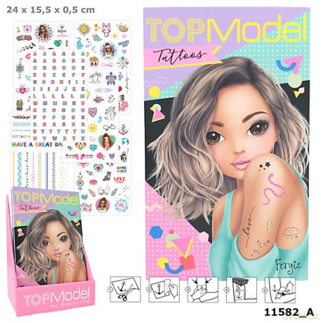 Tatuaże TOP Model w bloczku 11582A