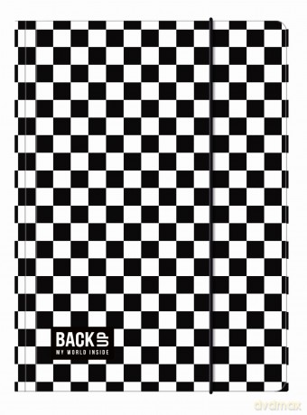 Teczka A4 z gumką BackUP 5 A 94