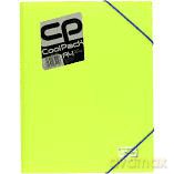 Teczka na gumką A4 Coolpack neon żółta