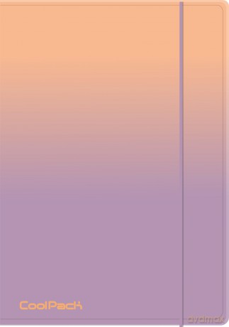Teczka na gumkę A4 Coolpack Gradient BERRY